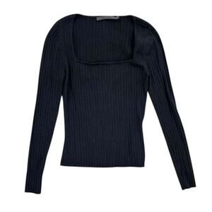 Jenni Kayne Ribbed Long Sleeve Shirt